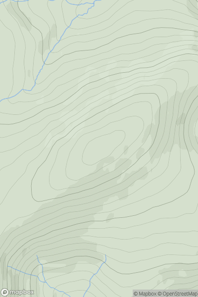 Thumbnail image for Rodger Law [The Glenkens to Annandale] showing contour plot for surrounding peak